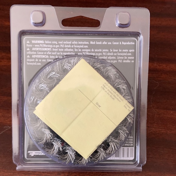 Forney Red Coarse Wire Cup Brush #72757 - Picture 2 of 3